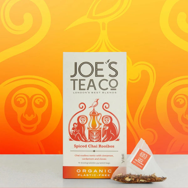 Spiced Chai Rooibos, økologisk te i breve